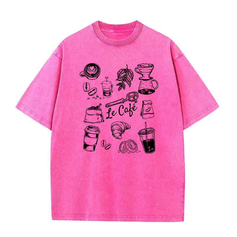Coffee Lovers le cafe' Unisex Tee