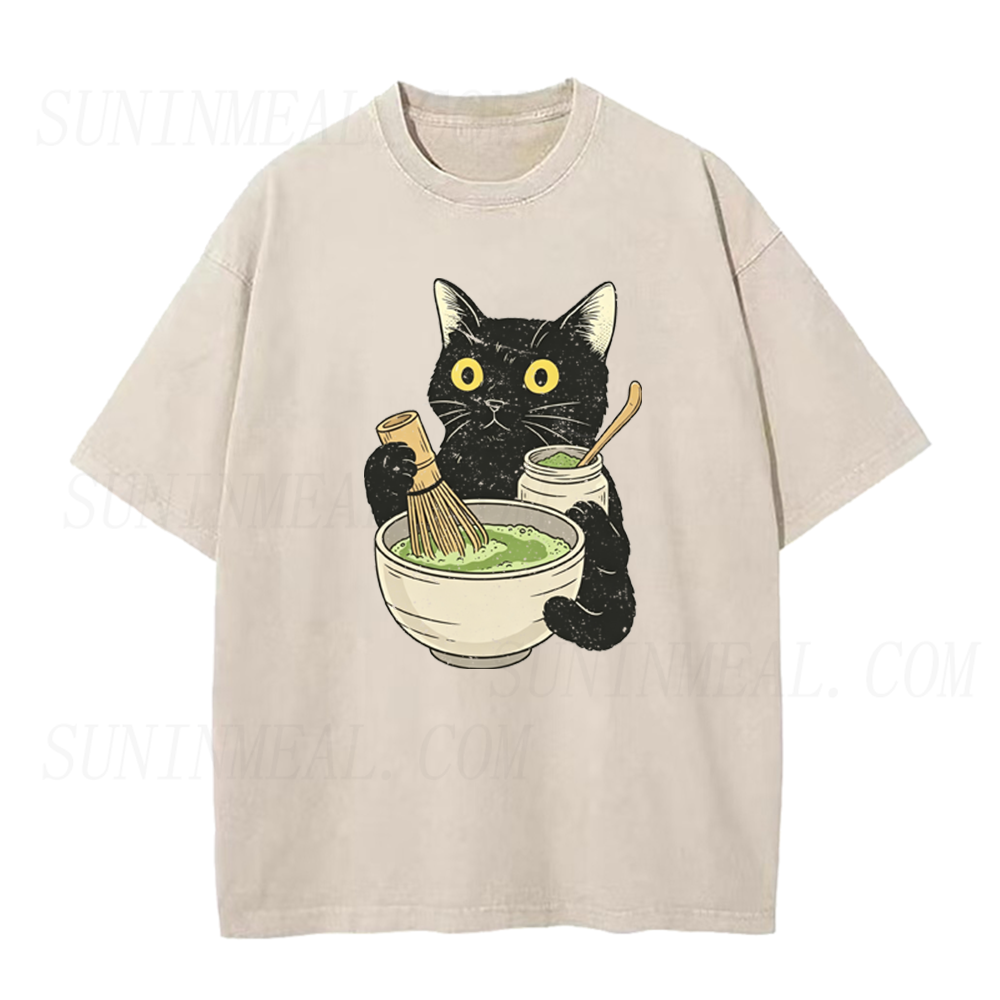Matcha Cat Unisex Tee
