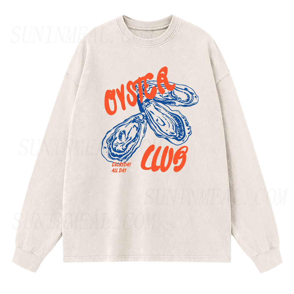 Oyster Long Sleeve Unisex Tee