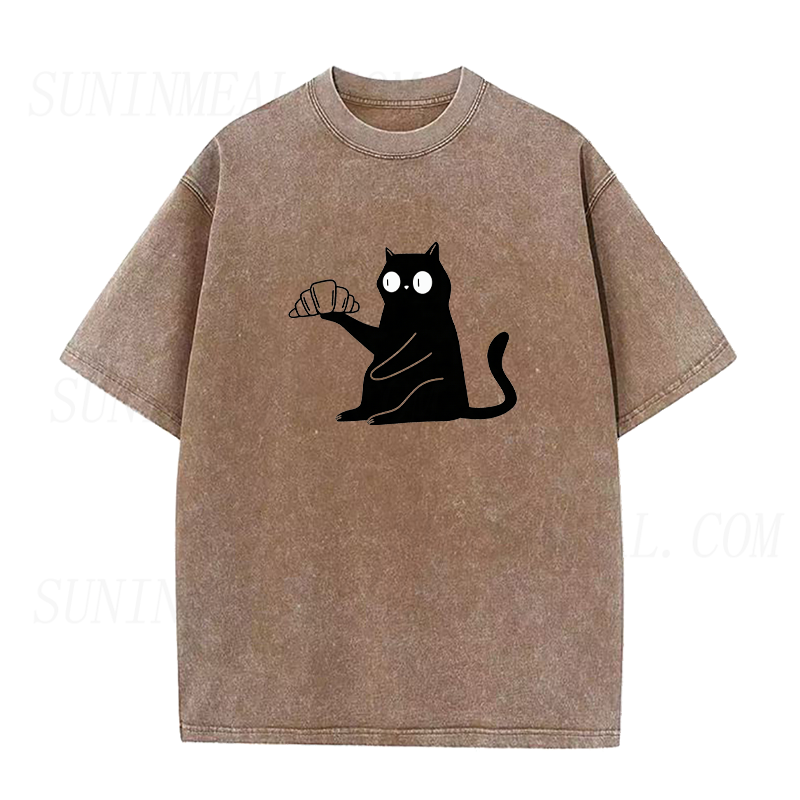Croissant Cat Unisex Tee