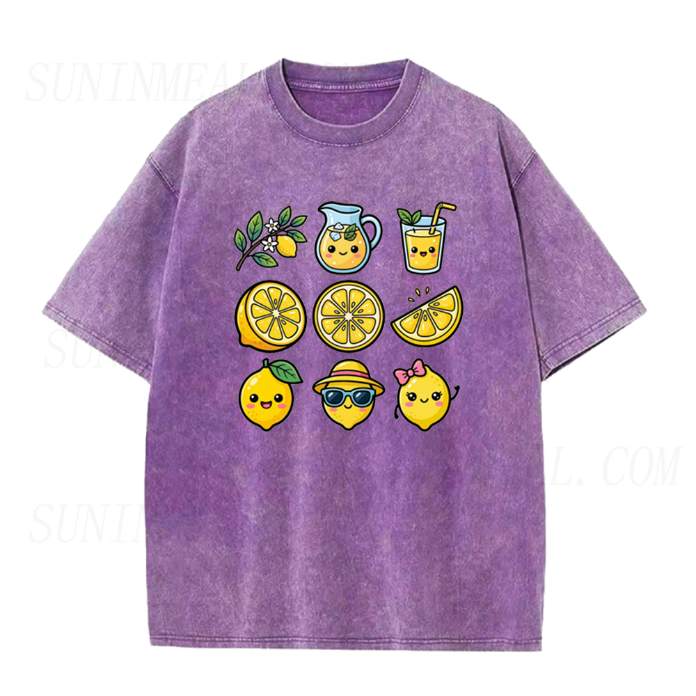 Cute Kawaii Lemon Unisex Tee