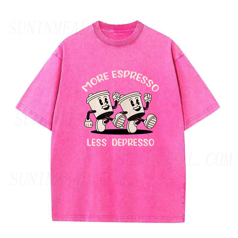 More Espresso Less Depresso Unisex Tee
