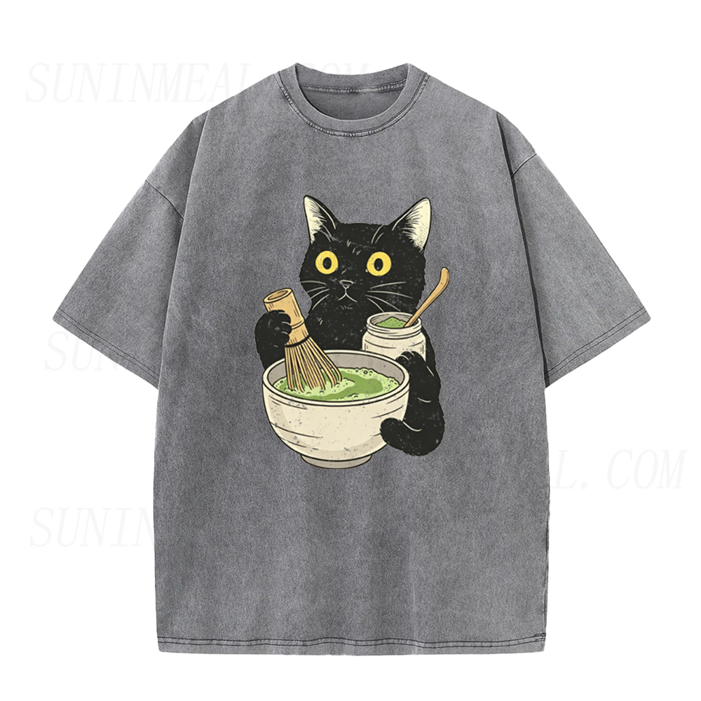 Matcha Cat Unisex Tee
