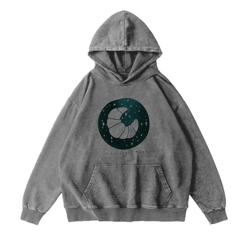 Croissant Moon Unisex Hoodie
