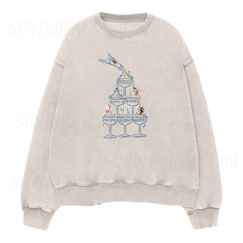 Après Ski Champagne Sweatshirt