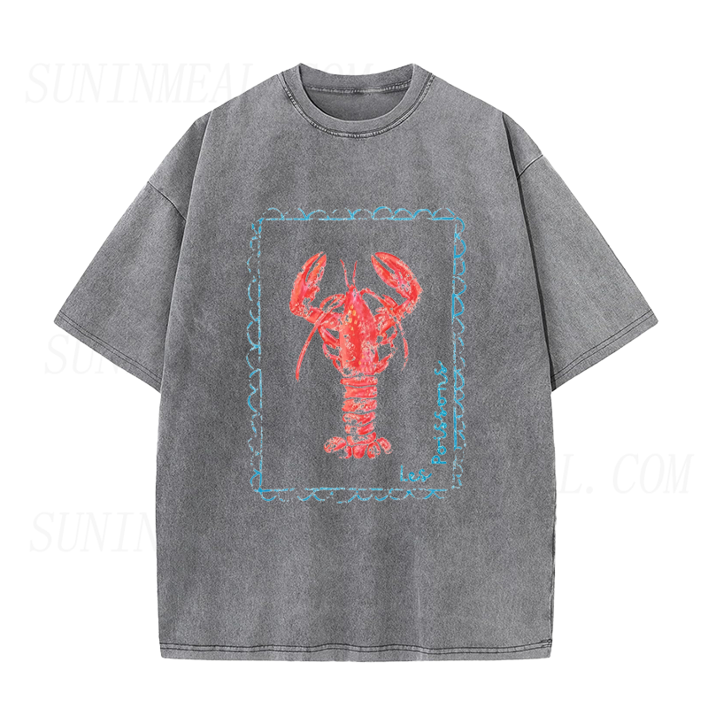 Les Poissons Lobster Unisex Tee