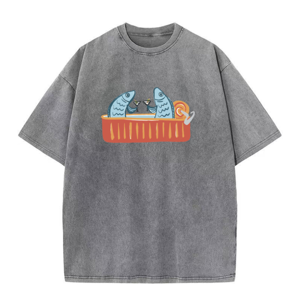 Martini Sardine Unisex Tee