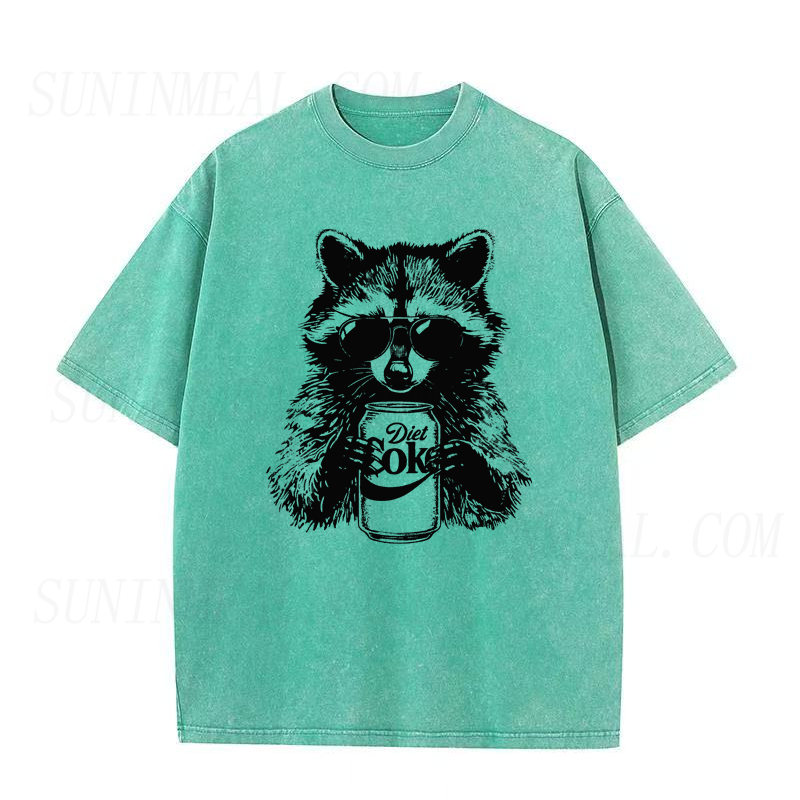 Raccoon Diet Coke Tee