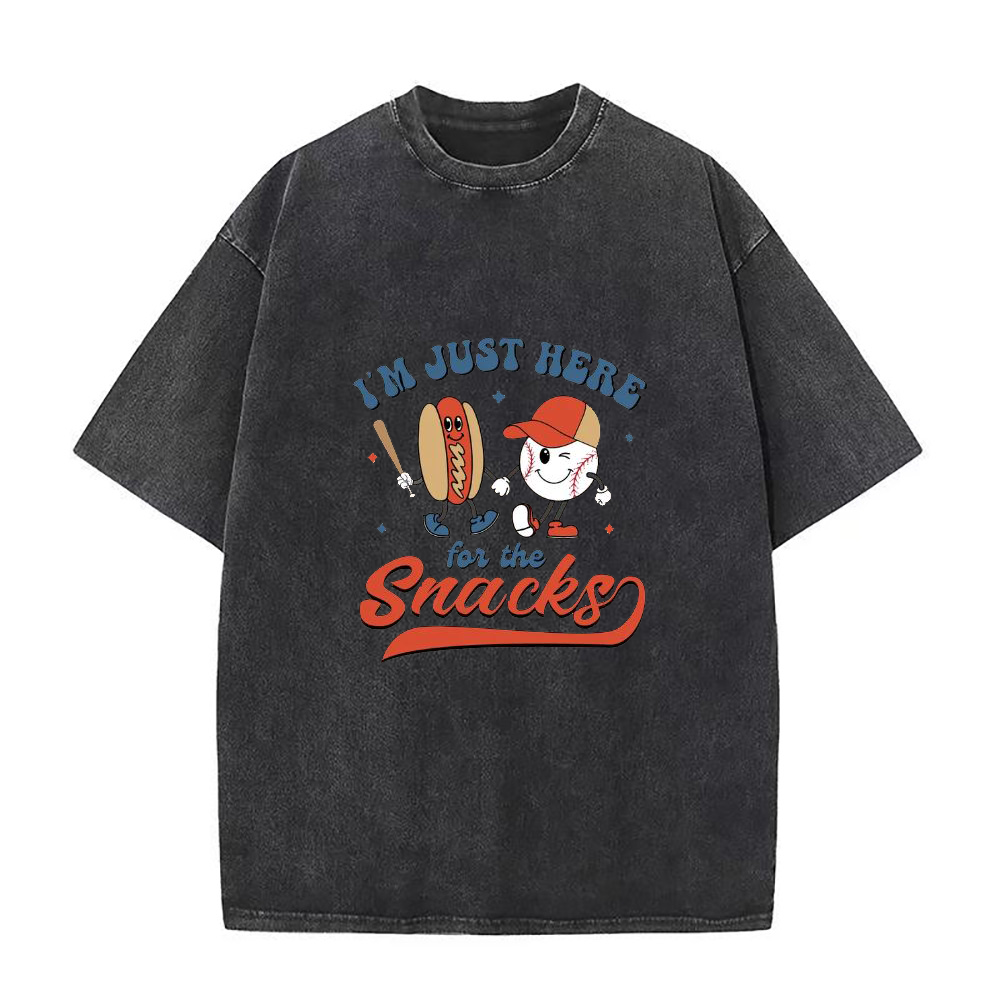 I'm Just Here For The Snacks Unisex Tee
