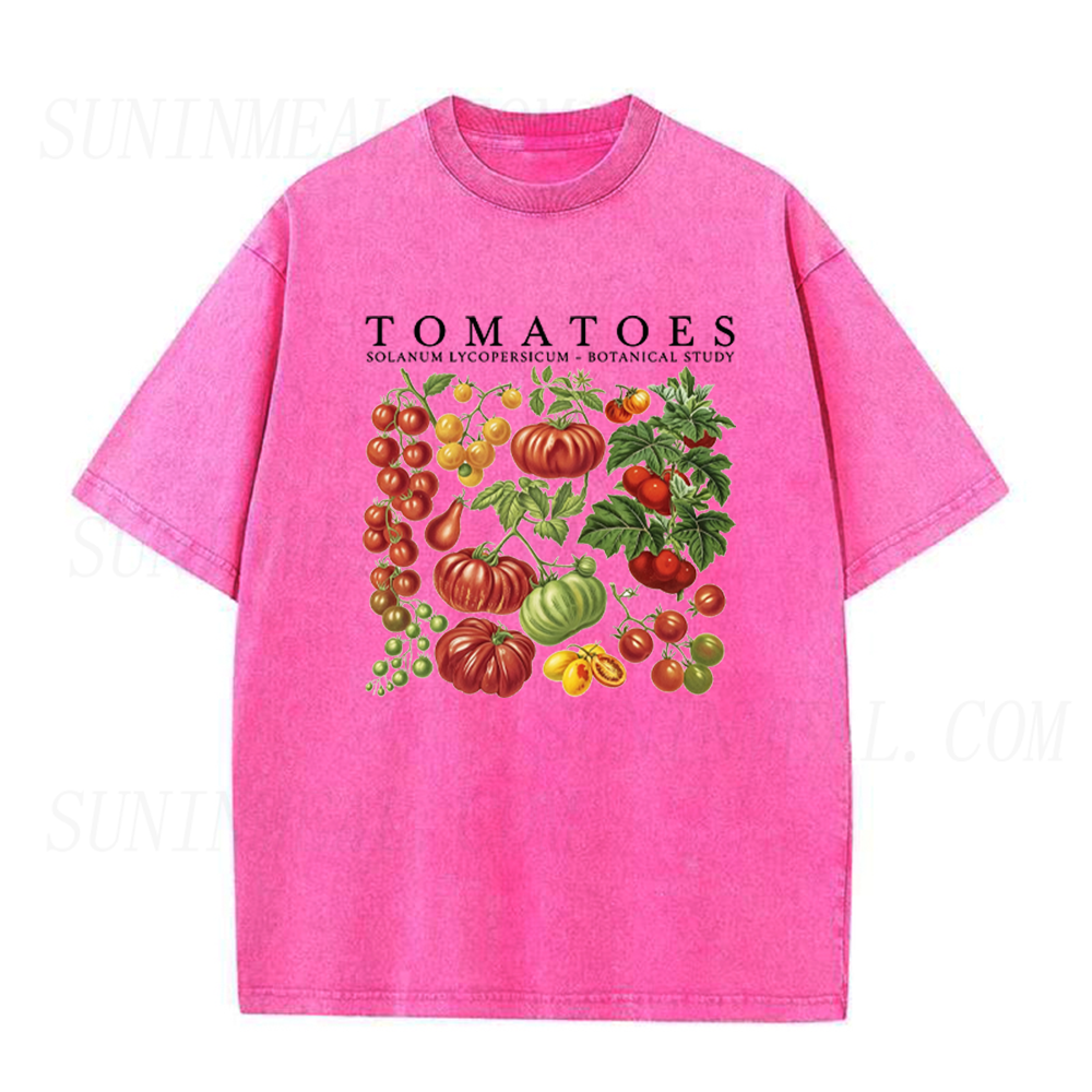 Vintage Botanical Tomatoes Graphic Unisex Tee