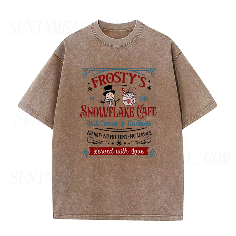 Frosty's Snowflake Cafe Unisex Tee