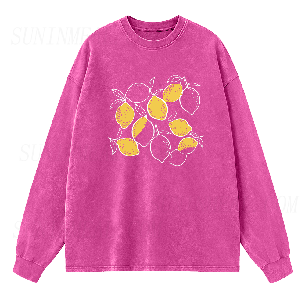 Lemon Long Sleeve Unisex Tee
