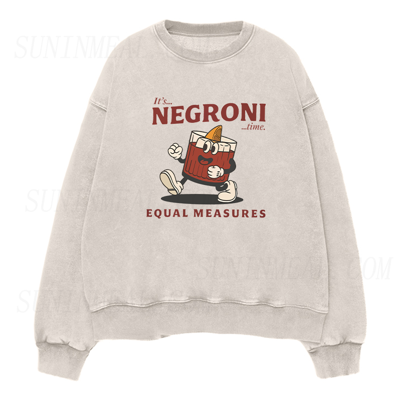 Negroni Cocktail Unisex Crewneck Sweatshirt