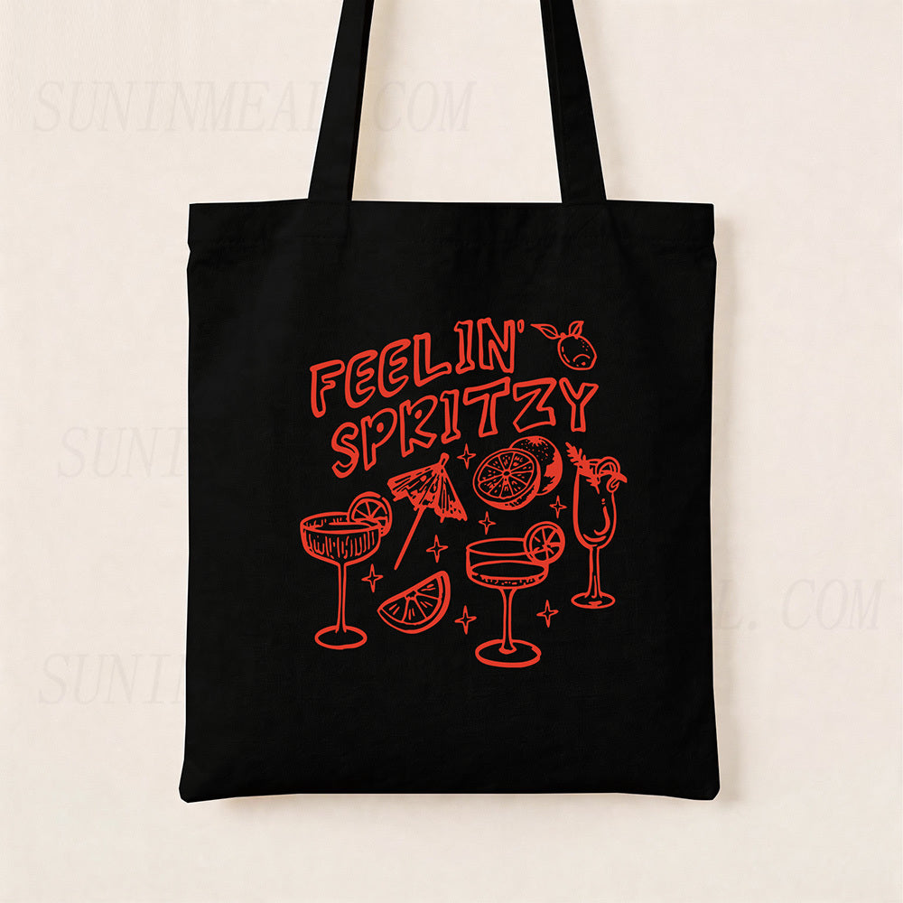 Feelin' Spritzy Canvas Tote Bag