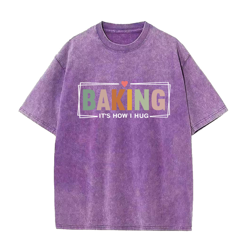 baking it's how I hug Unisex Tee