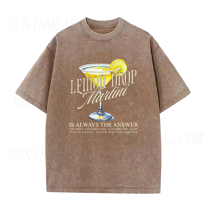 Lemon Drop Martini Unisex Tee