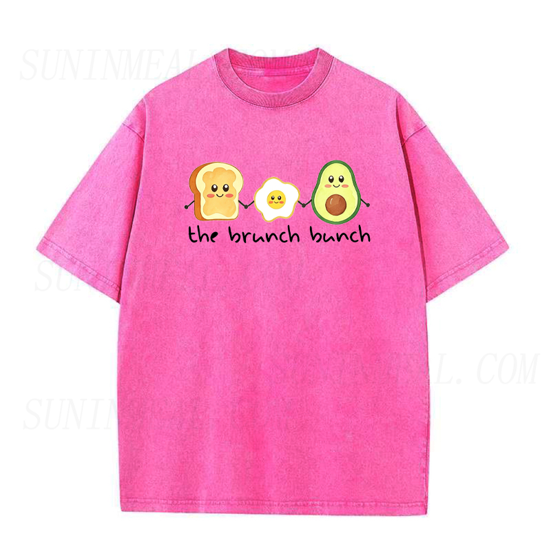 The Brunch Bunch Toast Egg & Avocado Unisex Tee