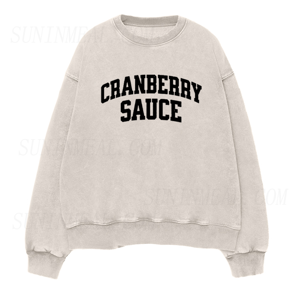 Cranberry Thanksgiving Unisex Crewneck Sweatshirt