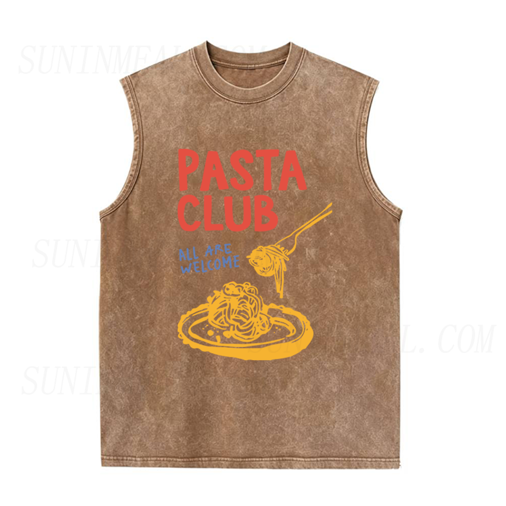 Pasta Club Unisex Tank Top