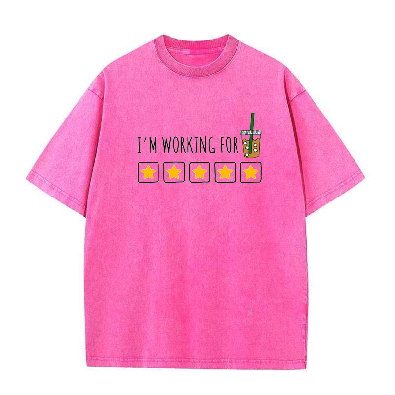 I’m Working for Coffee Unisex Tee