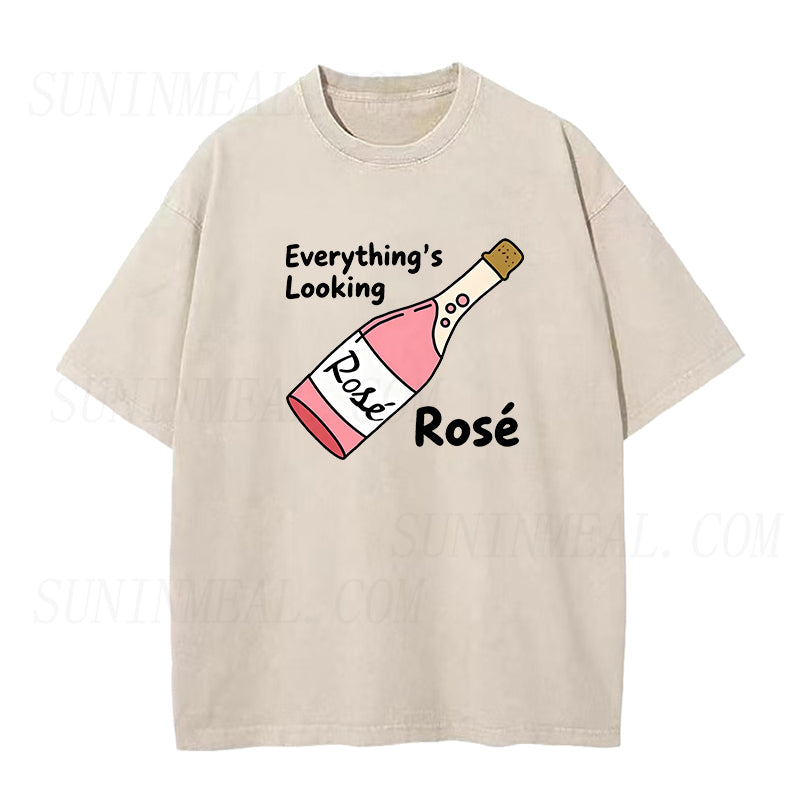 Everything's Looking Rosé Unisex Tee