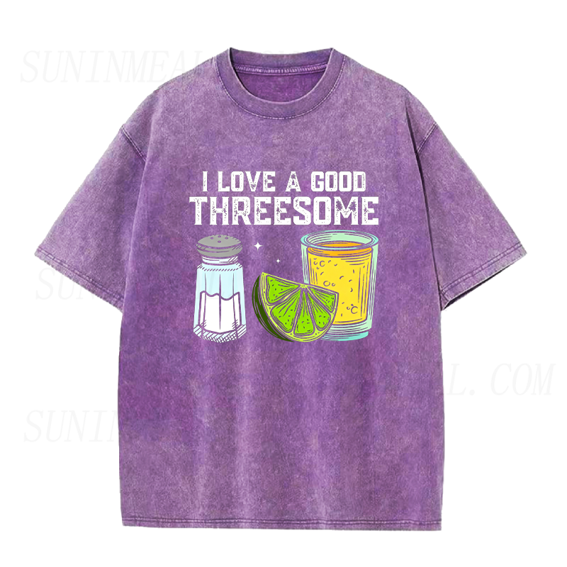 I Love A Good Threesome Unisex Tee