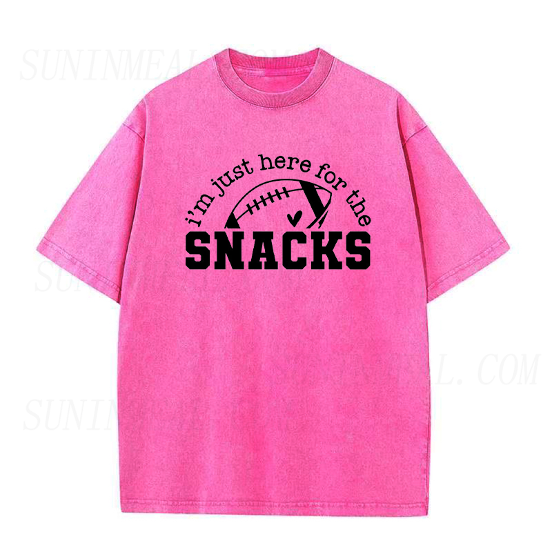 I'm Just Here for The Snacks Unisex Tee