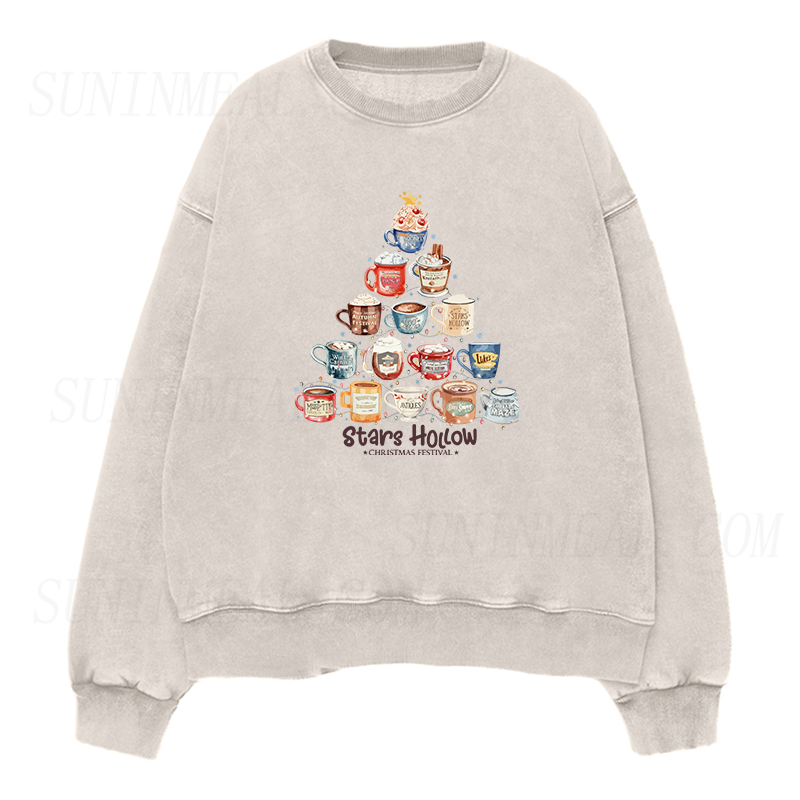 Stars Hollow Christmas Festival Coffee Unisex Crewneck Sweatshirt