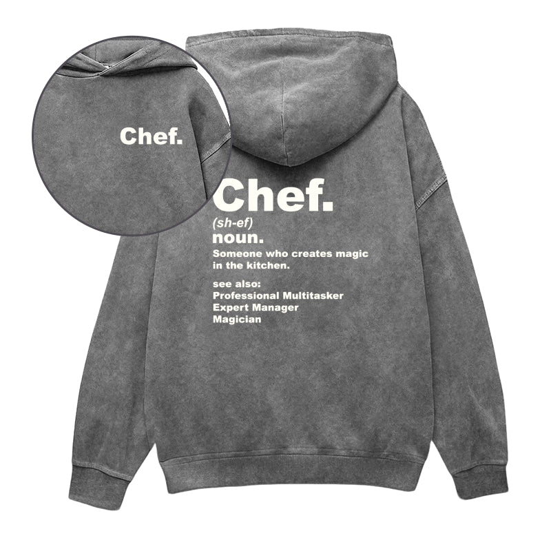 Chef Noun Unisex Hoodie