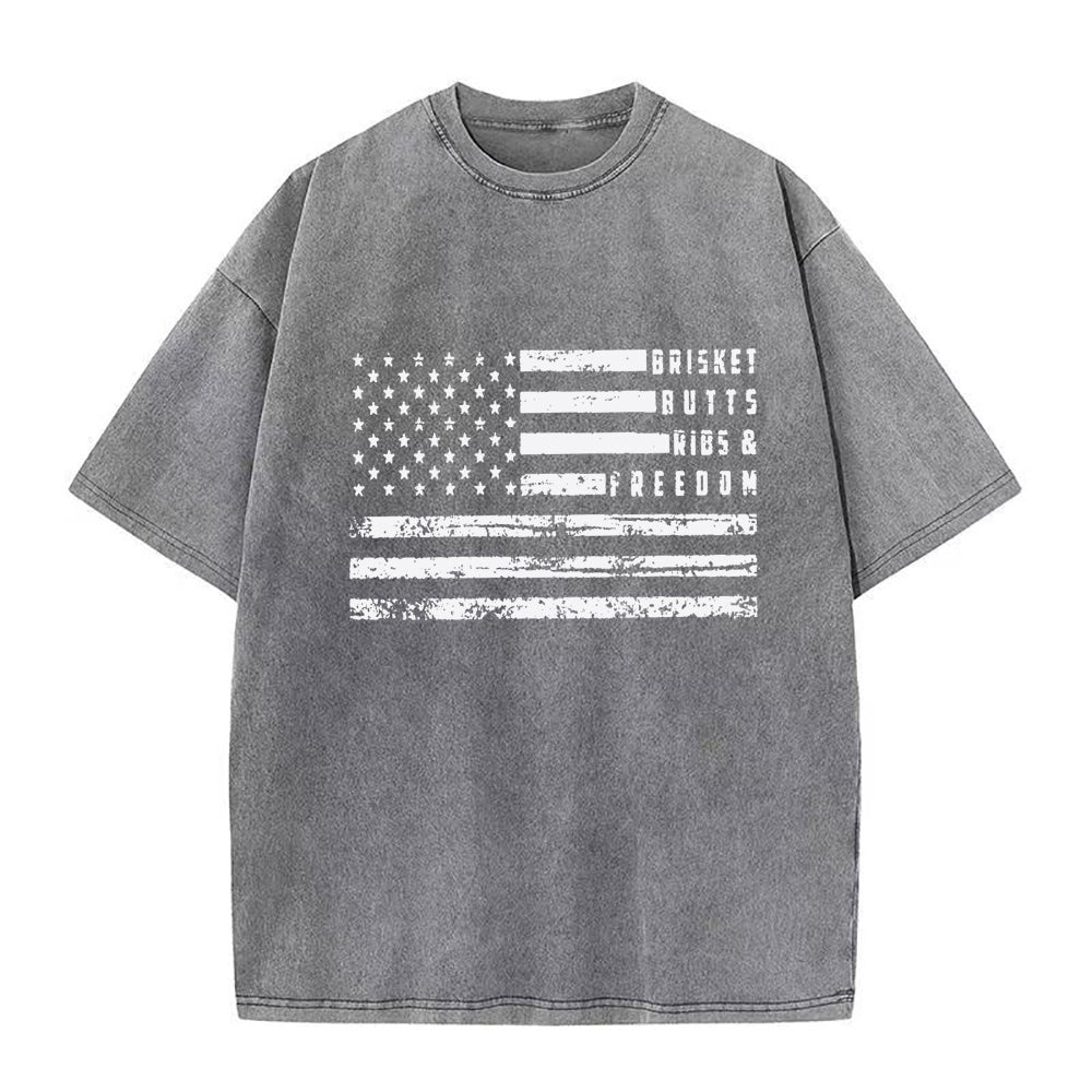 アメリカ国旗ユニセックスTシャツ