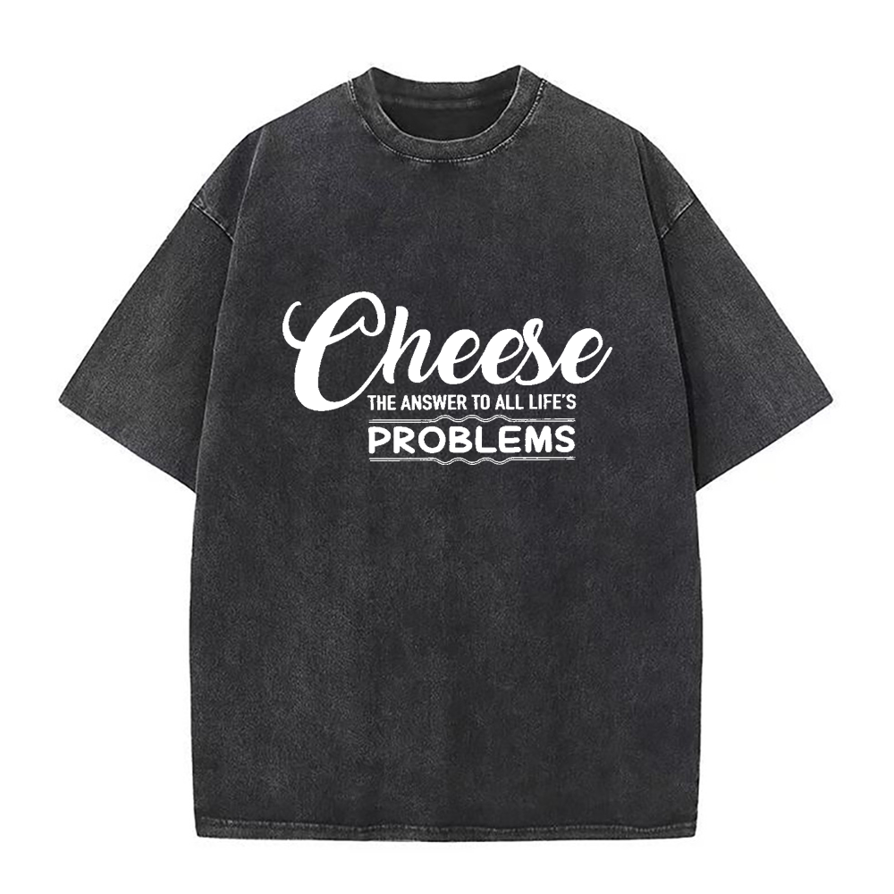 Cheese the answer Unisex Tee