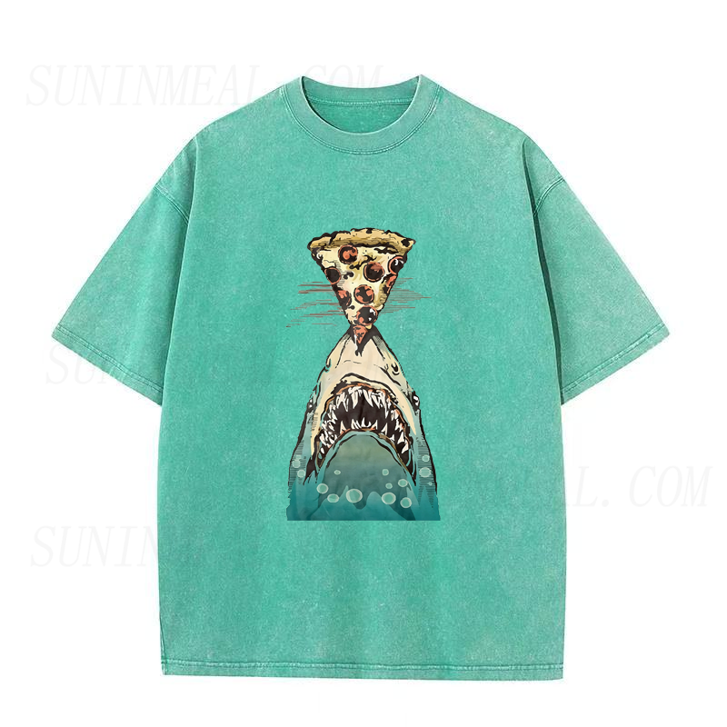 Shark Pizza Unisex Tee