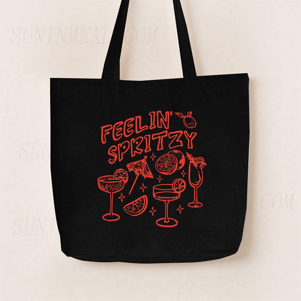 Feelin' Spritzy Canvas Tote Bag
