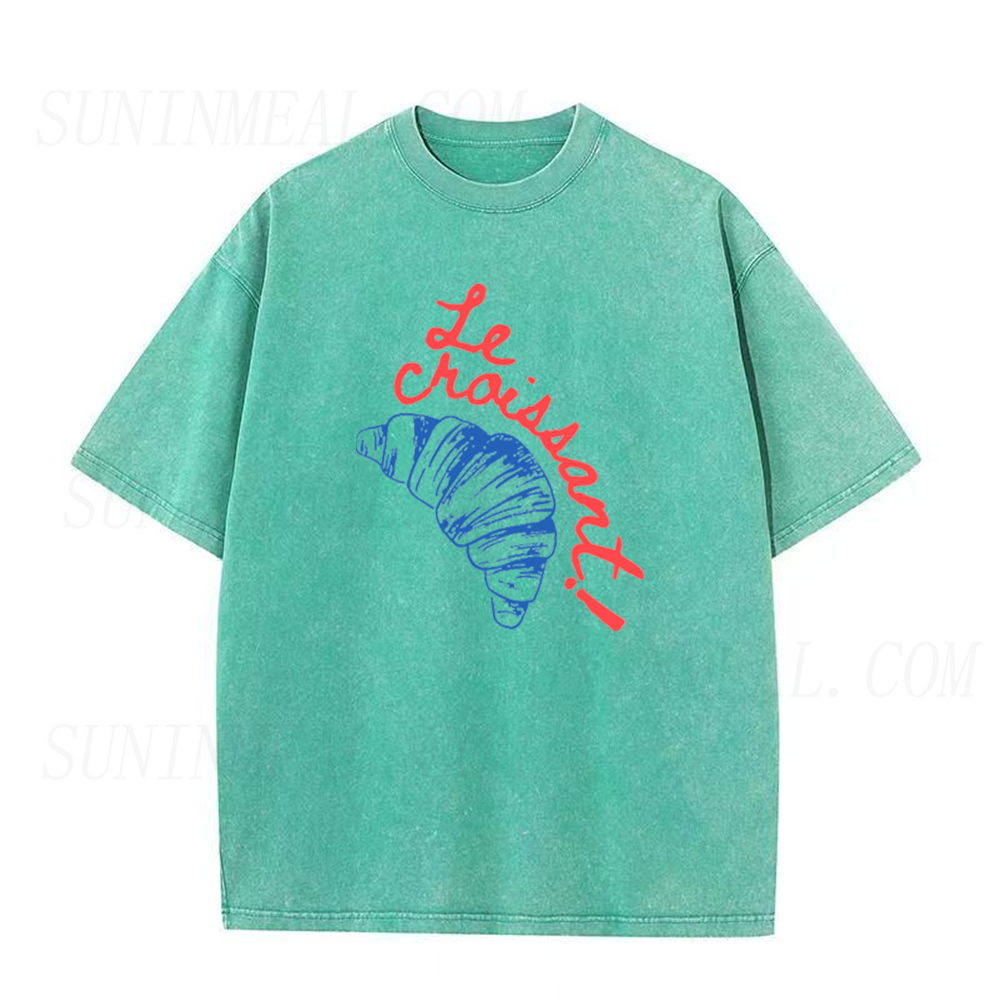 Retro Le Croissant Unisex Tee