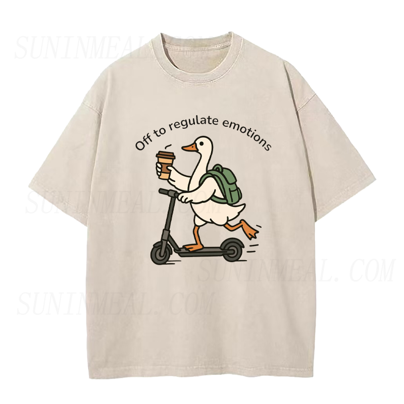 Off To Regulate Emotions Unisex Tee