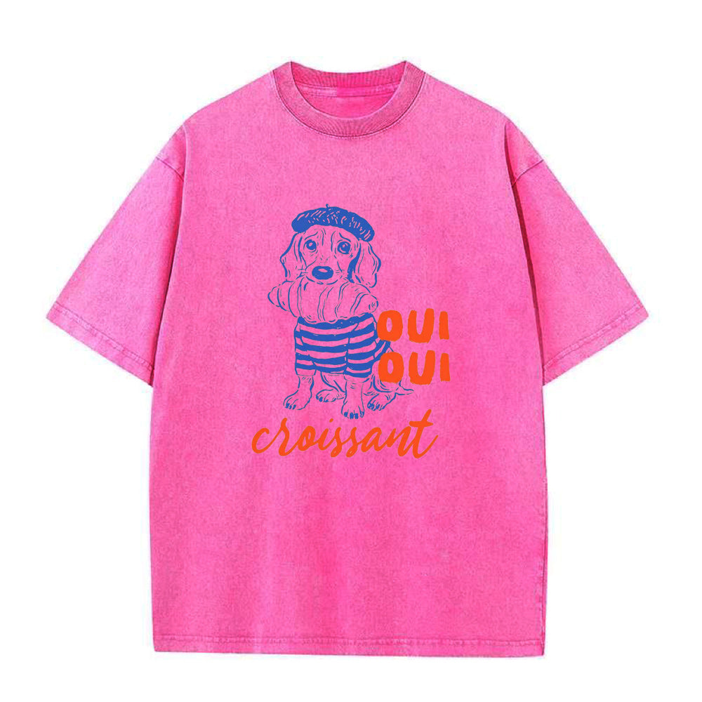 Dog oui oui Unisex Tee