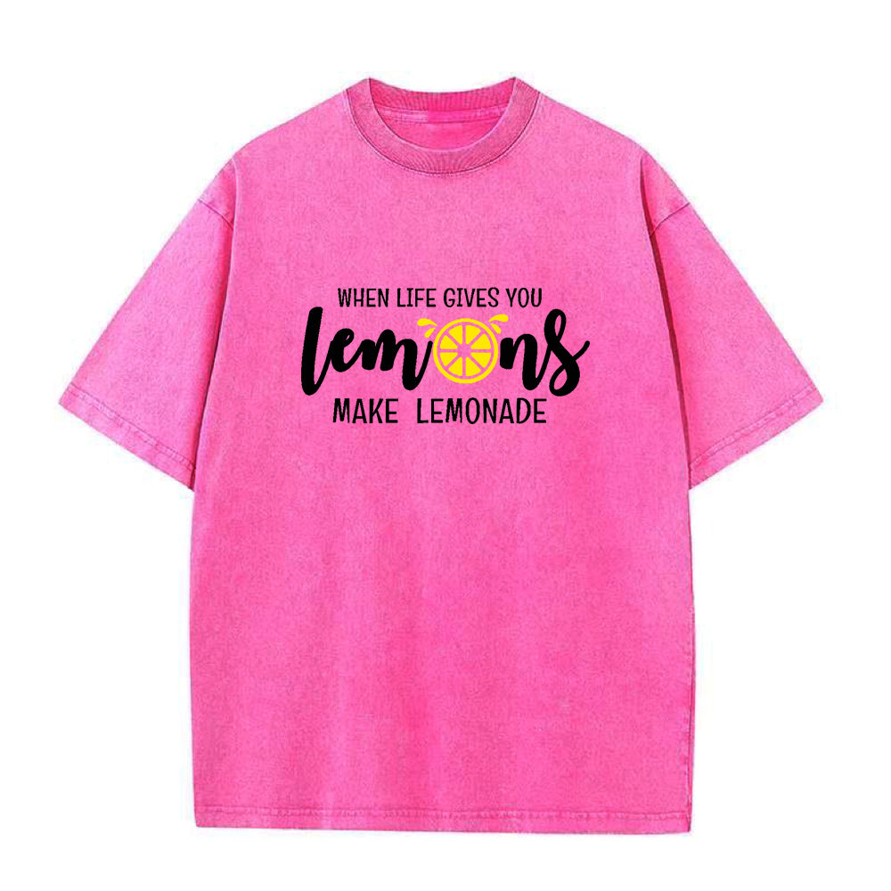 When life gives you lemons make When life gives you lemonade Unisex Tee