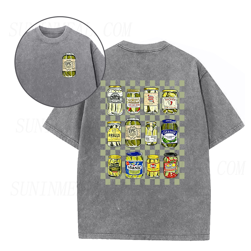 Vintage Pickle Jars Unisex Tee