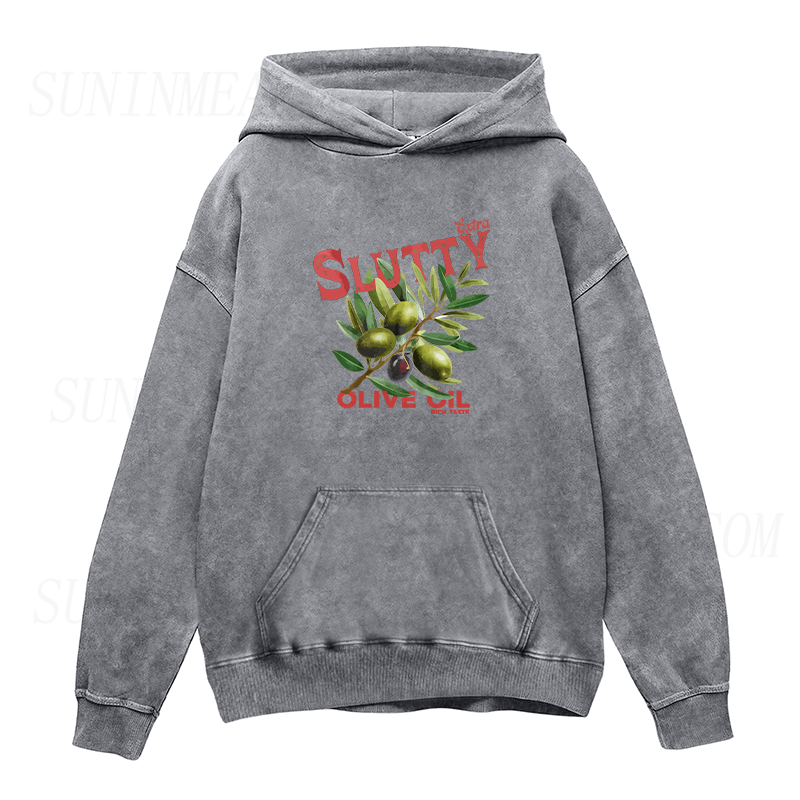 Extra Slutty Olive Oil Unisex Hoodie