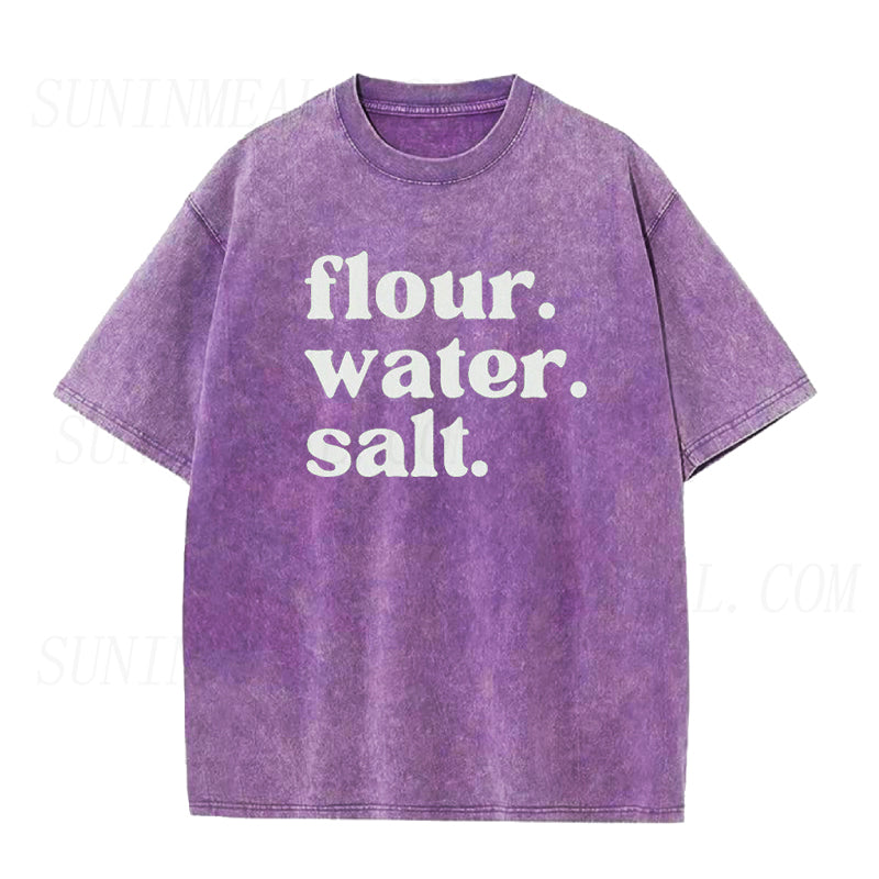 Flour Water Salt Sourdough Unisex Tee