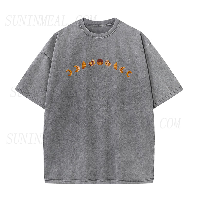Croissant Lunar Phases Unisex Tee