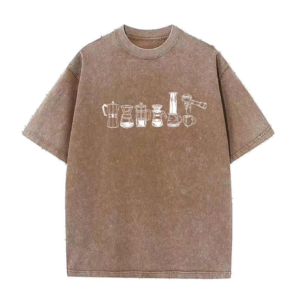 コーヒーメーカー ユニセックス Tシャツ