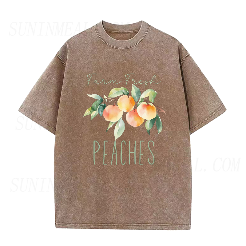 Farm Fresh Peaches Unisex Tee