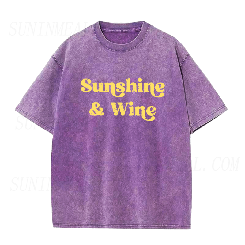 Sunshine & Wine Unisex Tee