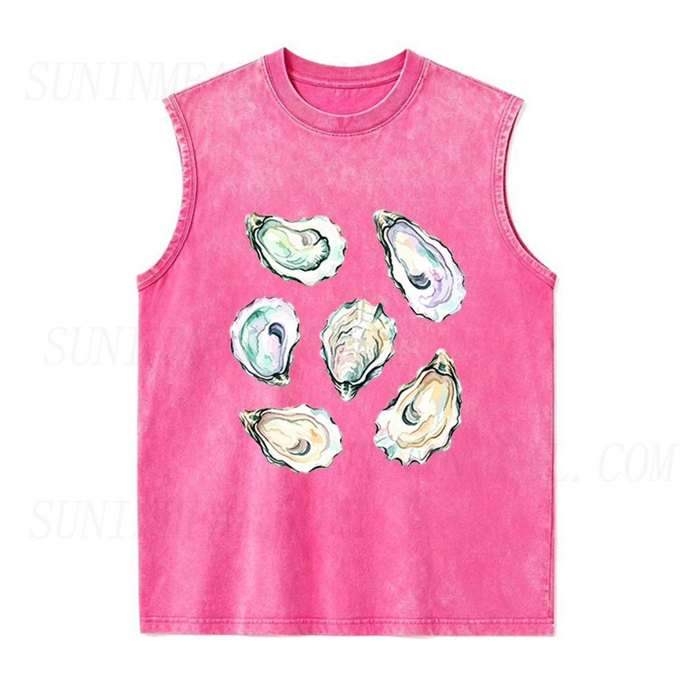 Oyster Shell Unisex Tank Top