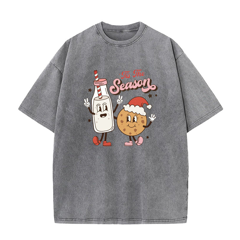 Christmas Milk and Cookies Unisex Tee