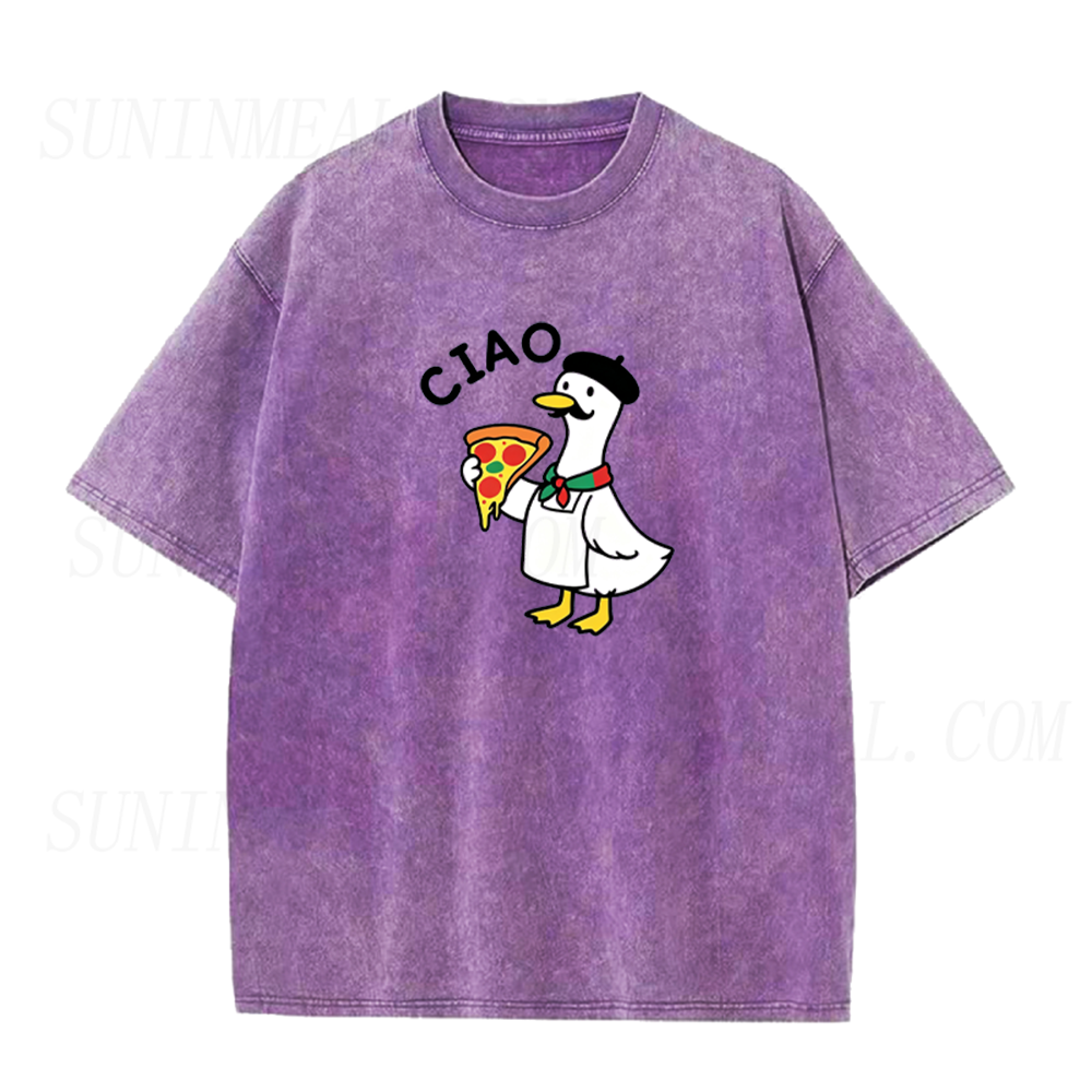 Ciao Pizza Goose Unisex Tee