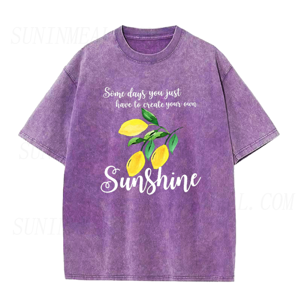 Create Your Own Sunshine Lemon Unisex Tee