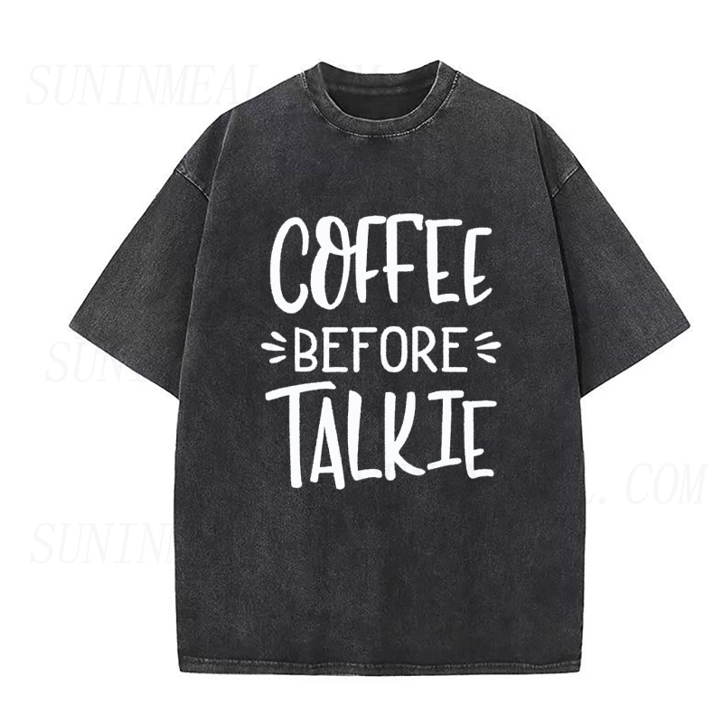 Coffee Before Talkie Unisex Tee