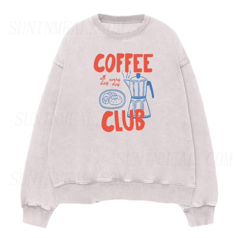 coffee club Unisex Crewneck Sweatshirt